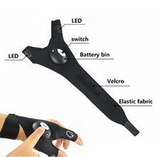 Load image into Gallery viewer, Finger Fishing Magic Strap LED Flashlight T
