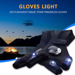 Finger Fishing Magic Strap LED Flashlight T